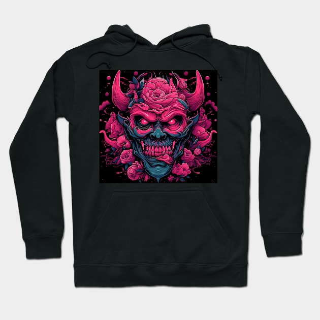 Pink Light of Monsters Hoodie by ArtJourneyPro